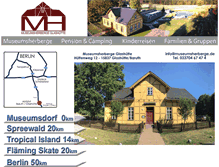 Tablet Screenshot of museumsherberge.de